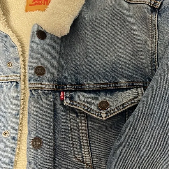 LEVIS SHERPA LINED JACKET - Picture 12 of 14